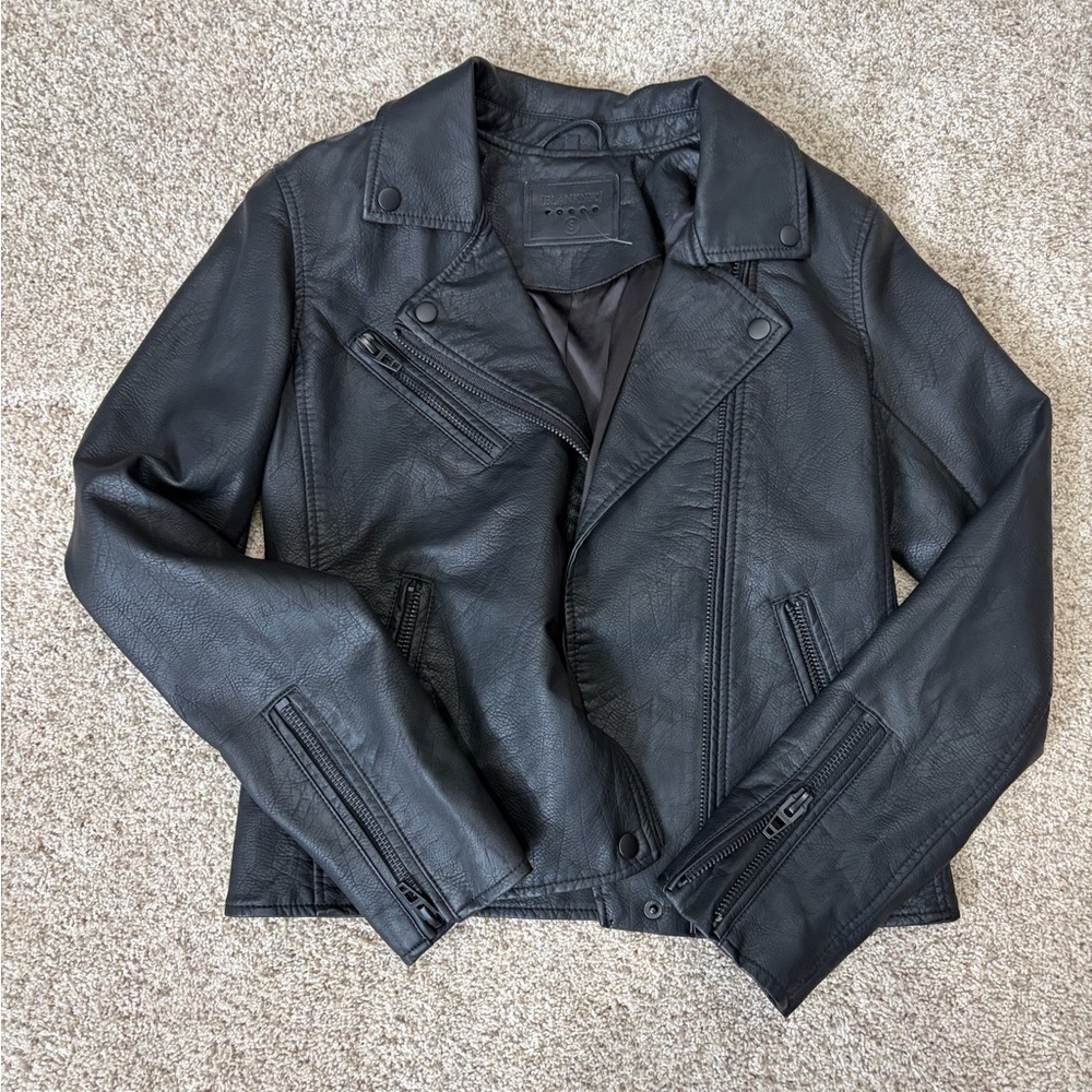 Blank NYC Women’s Black Leather (not real leather) Jacket